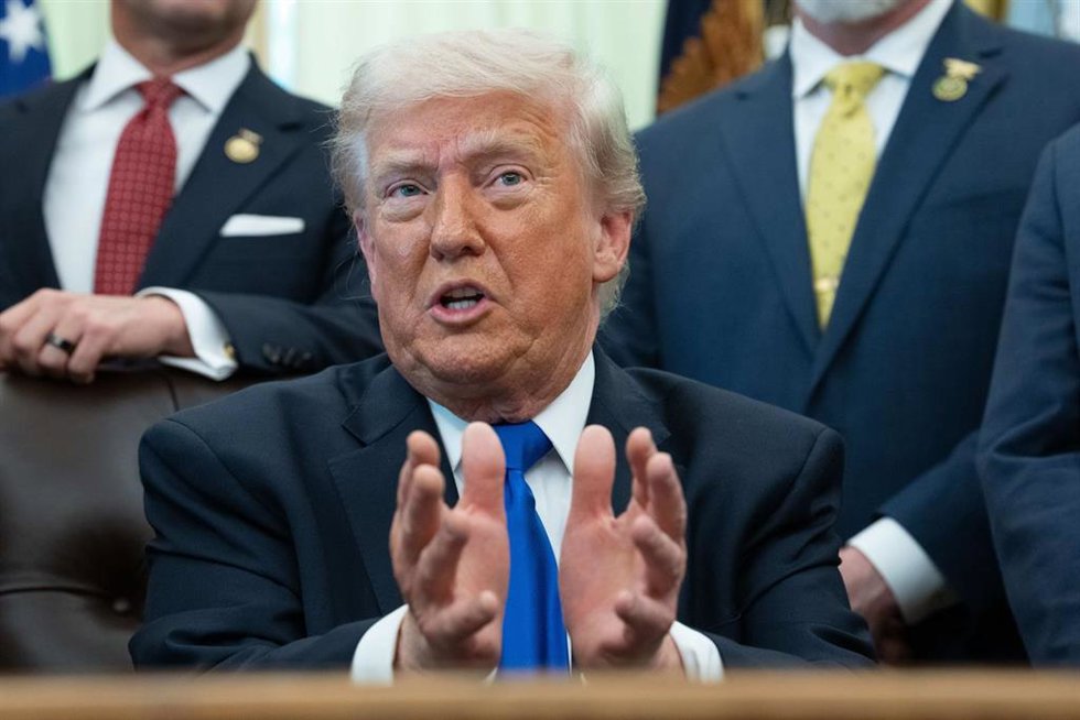 El presidente de Estados Unidos, Donald Trump