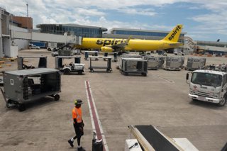 Avión de Spirit Airlines (Imagen de archivo)