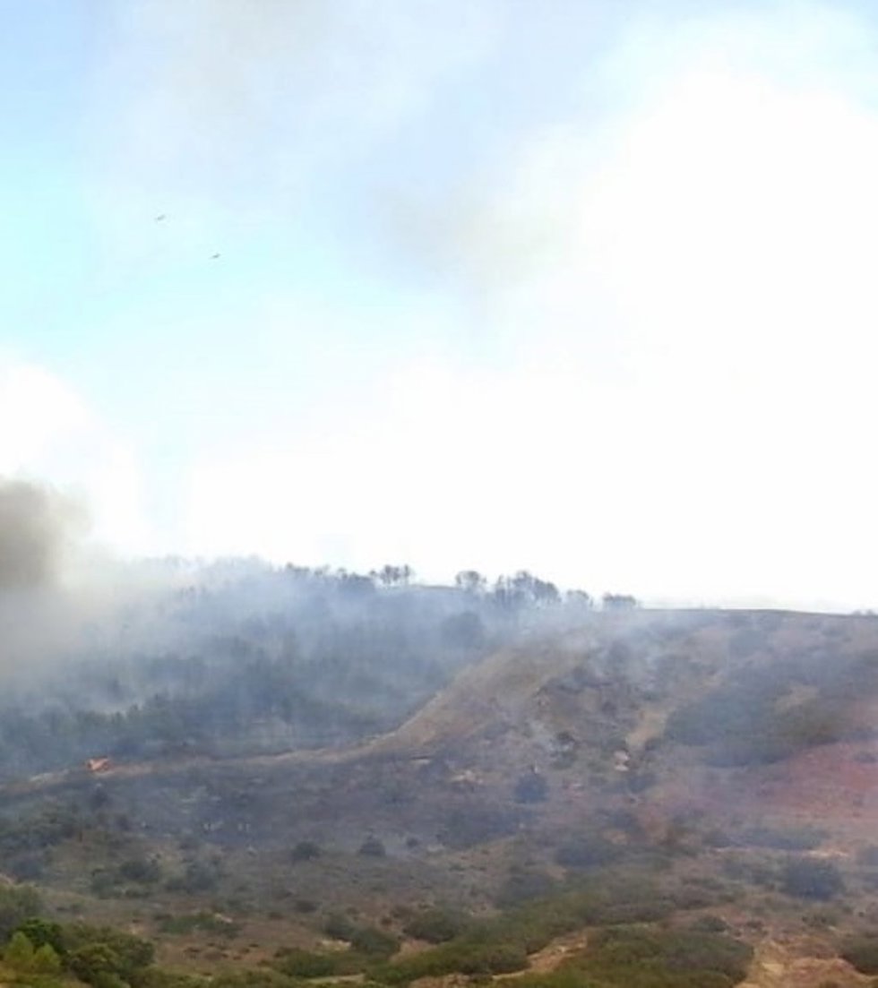 Archivo - Imagen de archivo de un incendio en el Monte Yerga