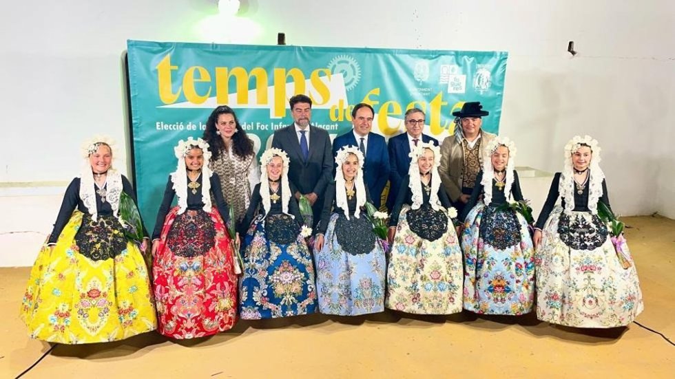 Elección Bellea del Foc Infantil de Alicante 2026