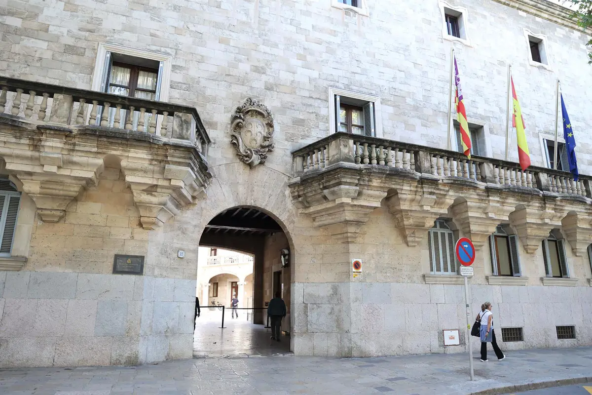 Fachada de la Audiencia Provincial de Palma