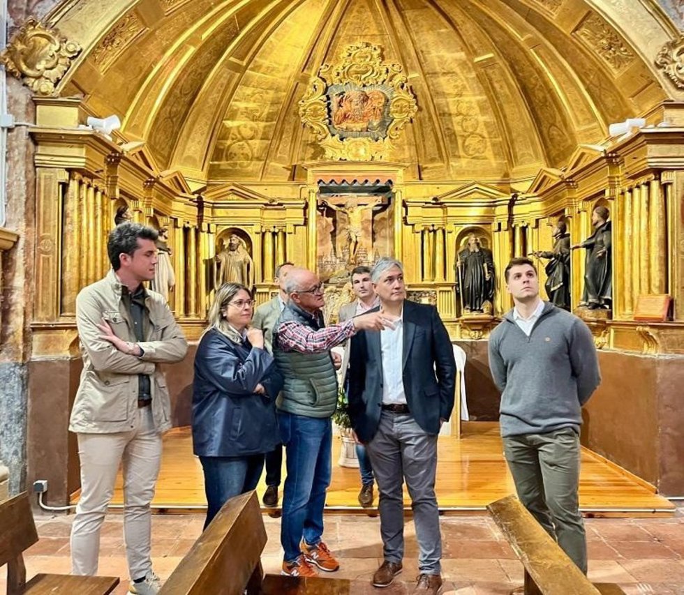 Culminada la restauración de los muros, cubiertas y cúpula de la sacristía de la iglesia de Santa Eulalia de Arnedo