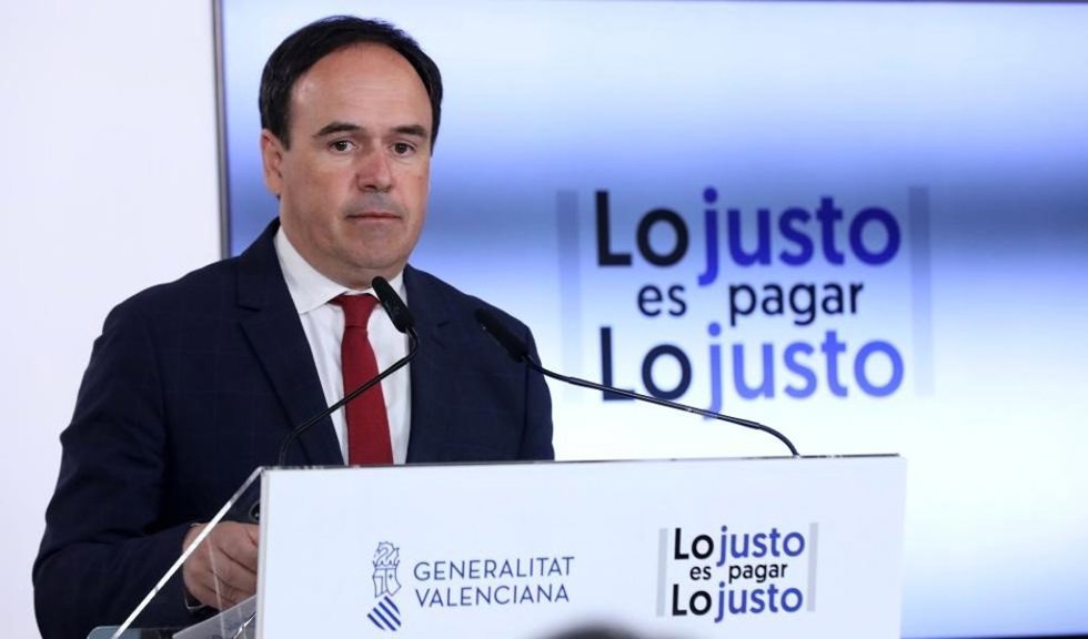 Imagen del 'president' de la Generalitat, Juanfran Pérez Llorca.