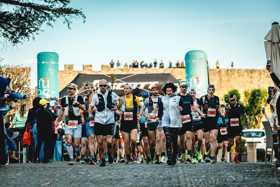 La Gran Trail Sobrarbe atrajo a 1.500 corredores.