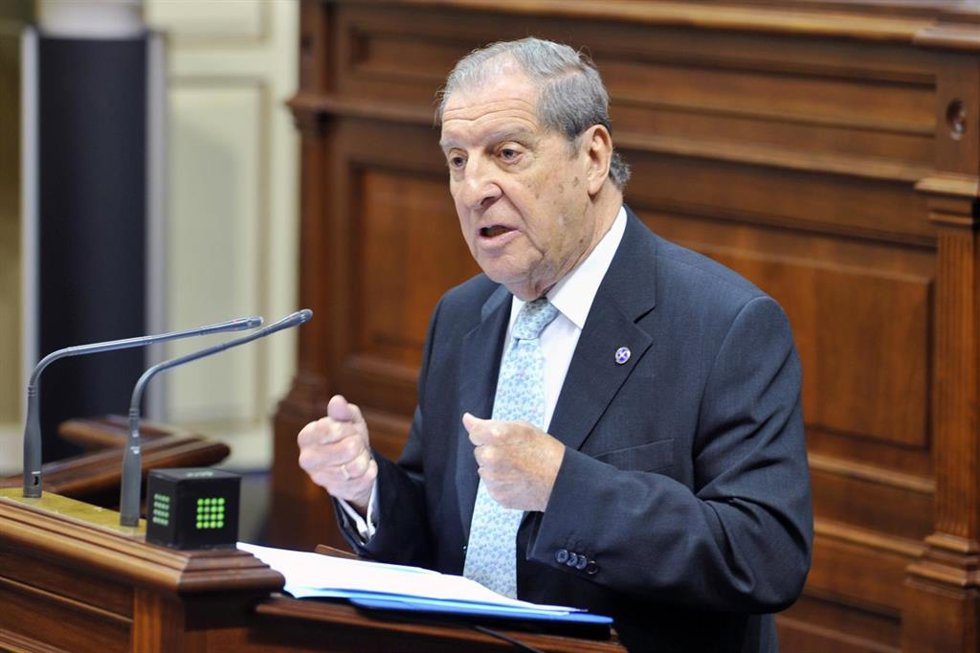 Archivo - Manuel Alcaide, expresidente del Tribunal Superior de Justicia de Canarias