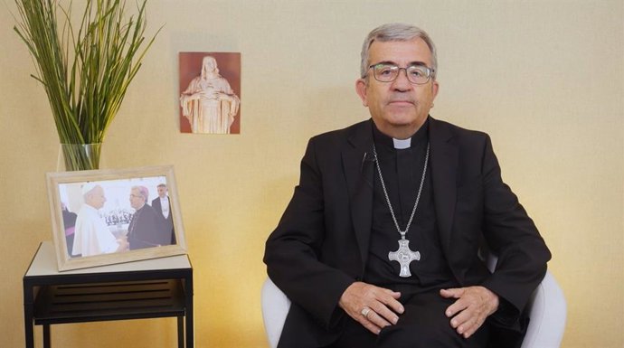 El arzobispo de Valladolid y presidente de la Conferencia Episcopal Española, Luis Argüello
