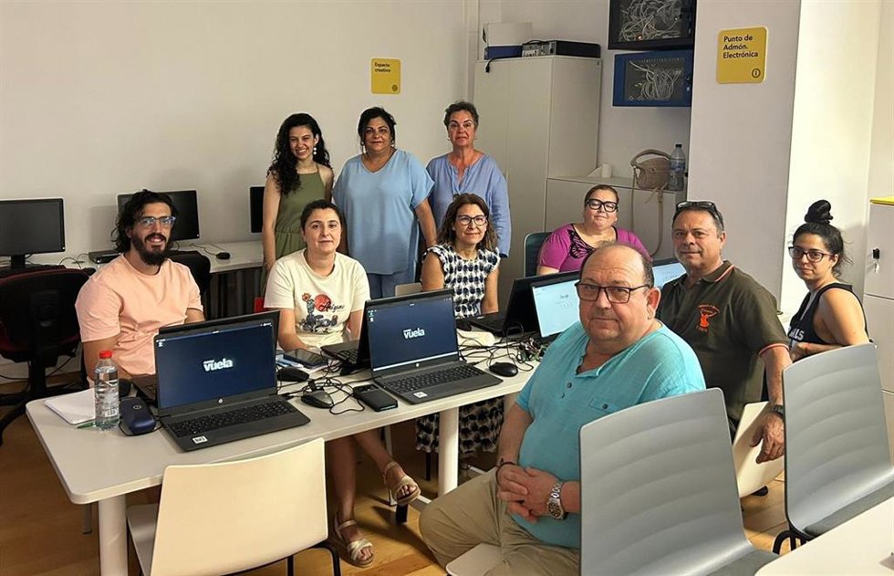Sesión de formación en materia de voluntariado en una edición anterior.