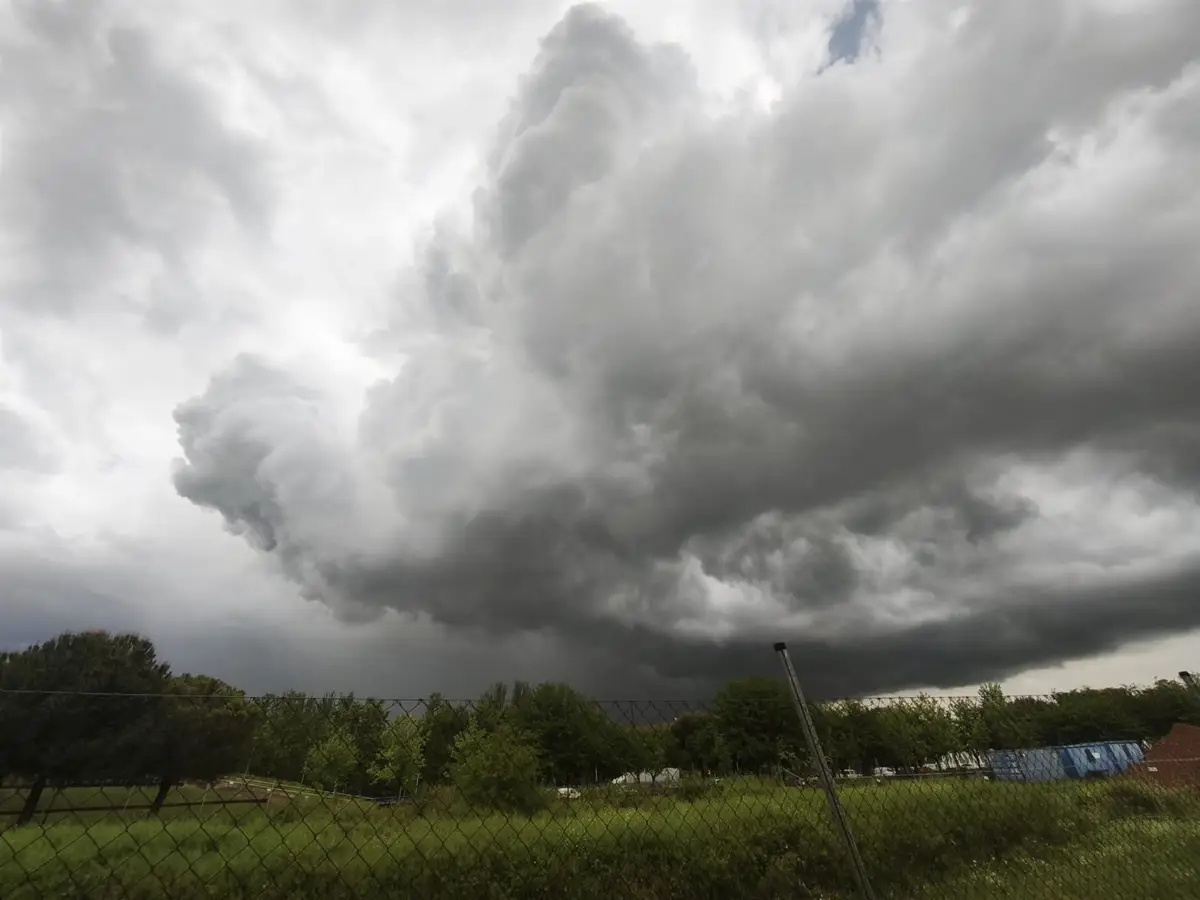 Nubes y lluvia
