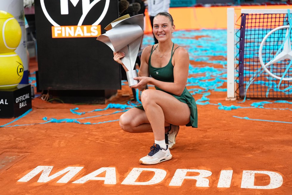 La ucraniana Marta Kostyuk se corona en Madrid ante la rusa Andreeva