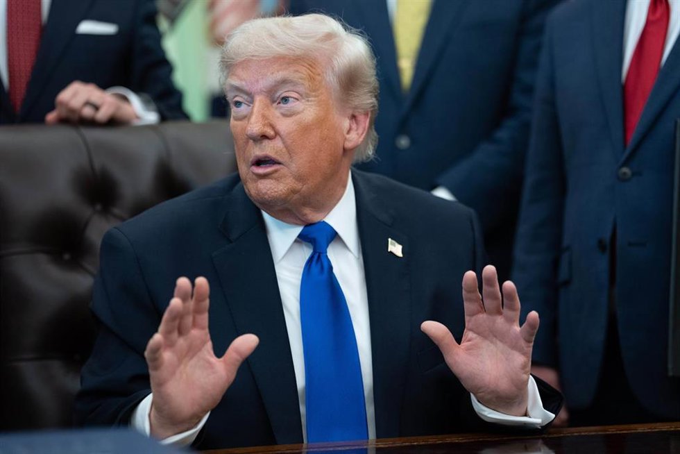 El presidente estadounidense, Donald Trump