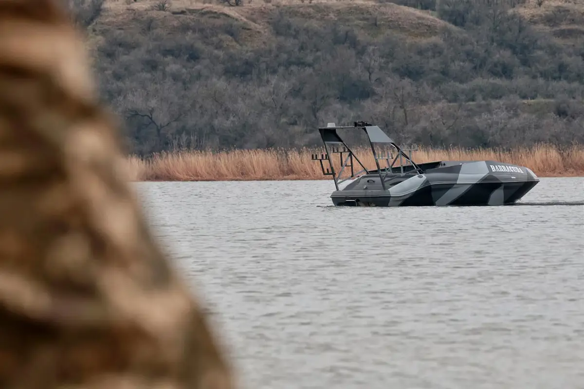 Dron Barracuda de la Marina ucraniana