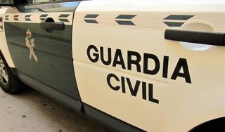 Vehículo de la Guardia Civil.