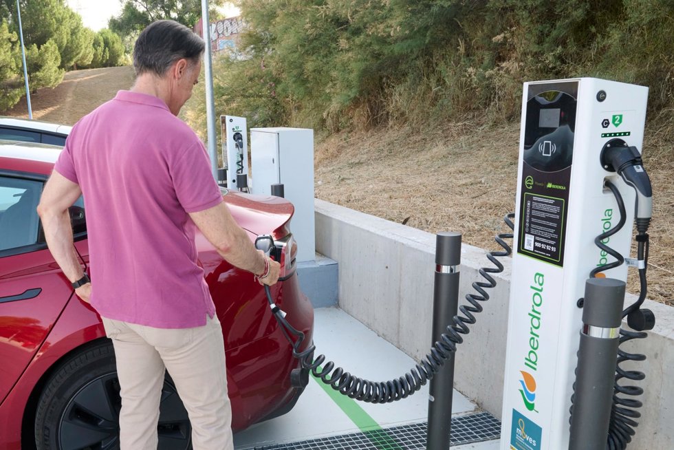 Puntos de recarga eléctrica de Iberdrola.