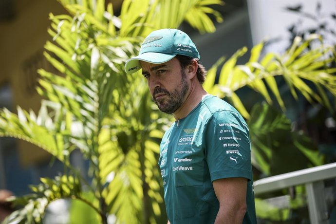 ALONSO Fernando (spa), Aston Martin F1 Team Honda AMR26, portrait during the Formula 1 Miami Grand Prix 2026, 4th round of the 2026 Formula One World Championship from May 1 to 3, 2026 on the Miami International Autodrome, in Miami Gardens, USA - Photo Xa