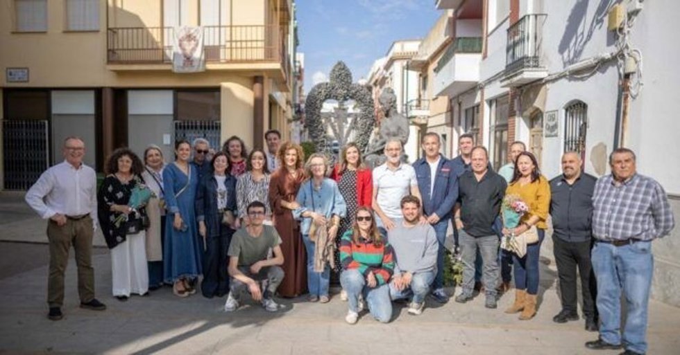 La vicesecretaria general del PSOE de Andalucía y candidata al Parlamento andaluz por Huelva, María Márquez, en Bonares (Huelva).