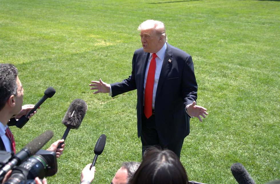 El presidente de Estados Unidos, Donald Trump 