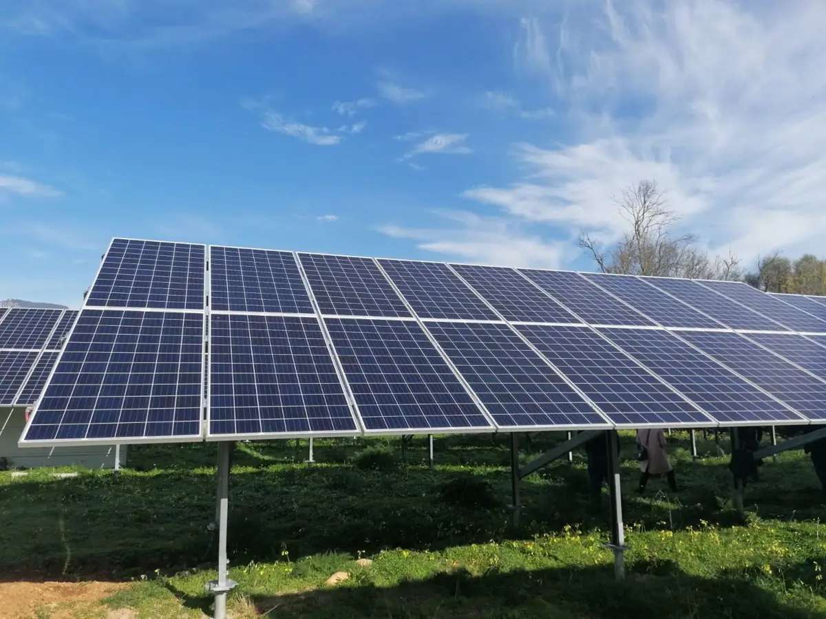 Instalación fotovoltaica de la EDAR de Alaró