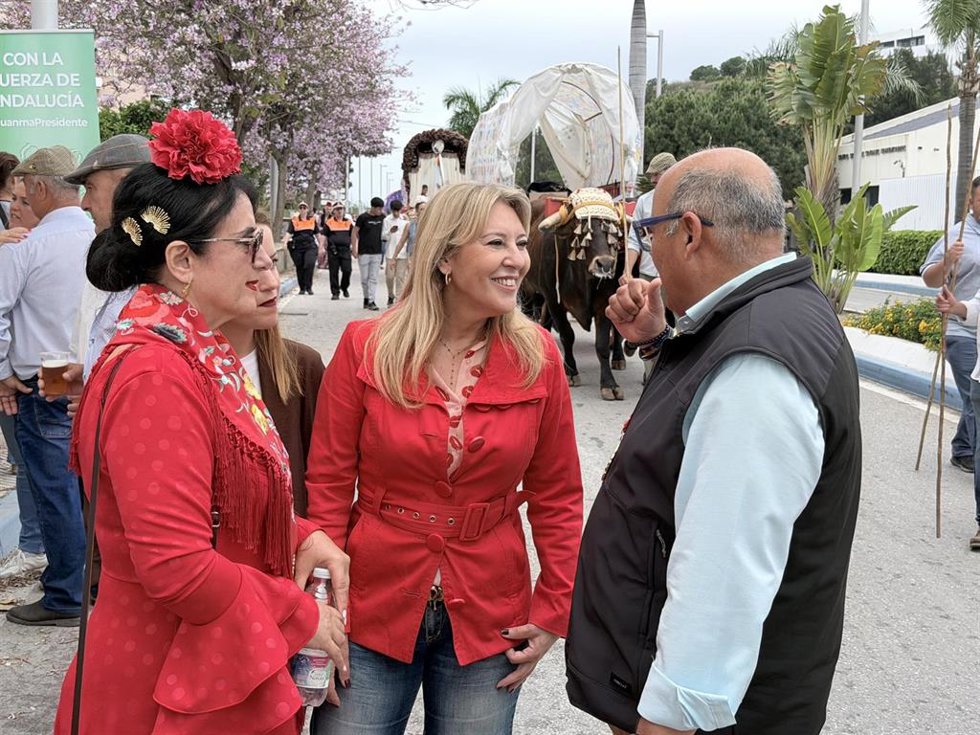 La presidenta del Comité Electoral del PP de Málaga y candidata a las elecciones autonómicas del 17 de mayo, Carolina España.