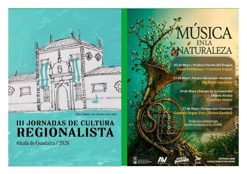 Cartel de una de las actividades organizadas para este mes de mayo.