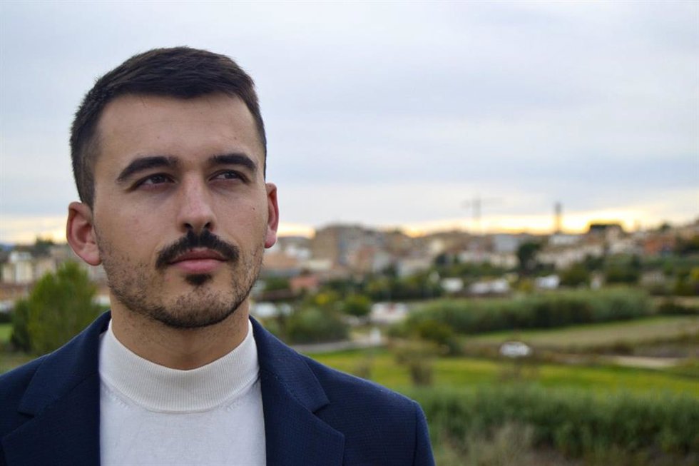 Archivo - El diputado de CHA  Mascún Ariste.