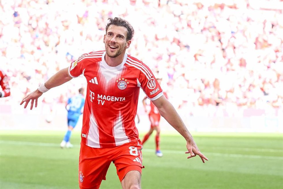 El jugador del Bayern de Múnich Leon Goretzka