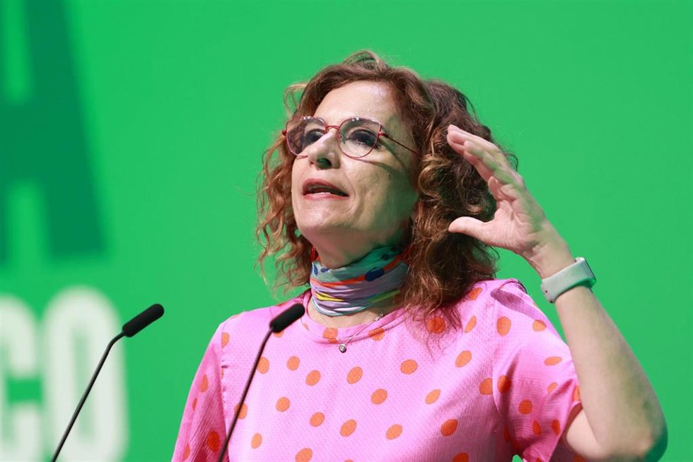 Archivo - La candidata a la Presidencia de la Junta de Andalucía y secretaria general del PSOE-A, María Jesús Montero.