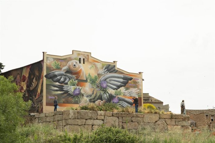 Gargar Festival de Murals i d'Art Rural de Penelles (Lleida)