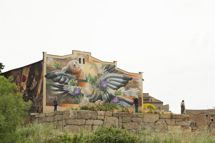 Gargar Festival de Murals i d'Art Rural de Penelles (Lleida)