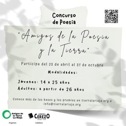Amigos de la Tierra La Rioja lanza la III edición del concurso "Amigos de la Poesía y la Tierra"