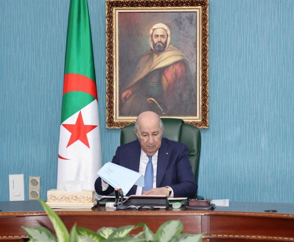 Archivo - Abdelmayid Teboune