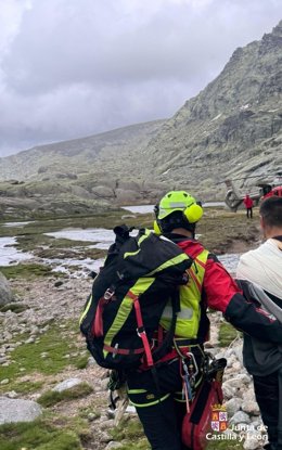 Evacuado un montañero tras sufrir una caída en el Pico Almanzor en Candeleda (Ávila)