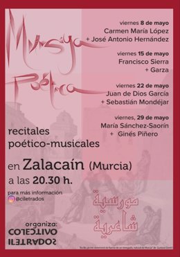 Cartel del ciclo Mursiya Poética