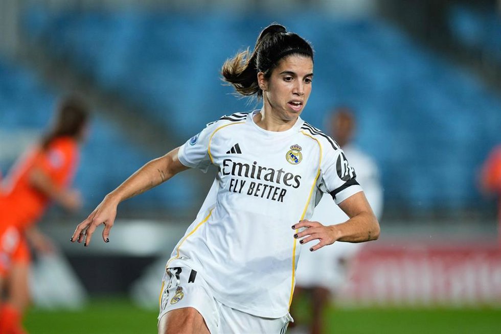 Archivo - Alba Redondo durante un partido del Real Madrid