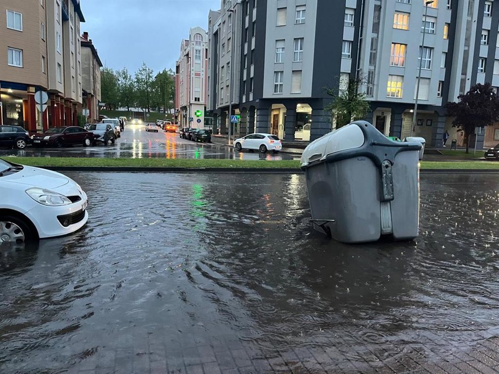 Inundaciones en El Alisal