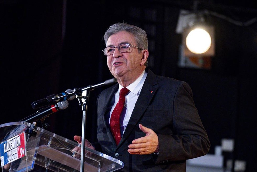 Archivo - El líder de la formación izquierdista Francia Insumisa, Jean-Luc Mélenchon