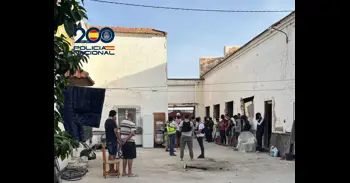 La Policía Nacional desmantela un punto de recepción de objetos robados en Santiago y Zaraiche (Murcia)