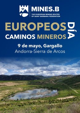 Cartel del Día de los Caminos Mineros Europeos