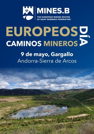 Cartel del Día de los Caminos Mineros Europeos