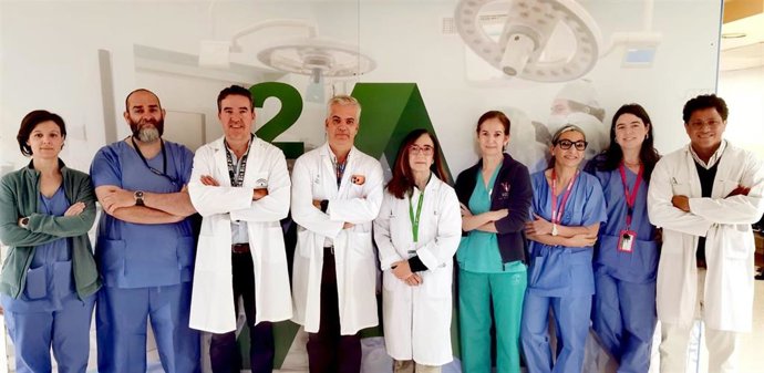 Equipo de la sección de Cirugía Esófagogico-Gástrica y Oncológica Peritoneal del Hospital Virgen de Valme.