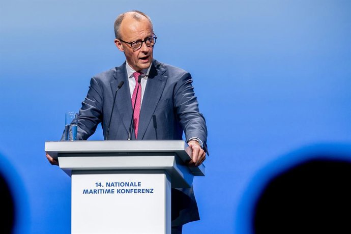 El canciller alemán, Friedrich Merz