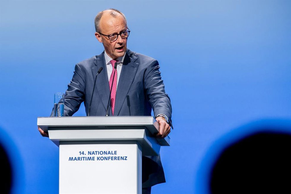 El canciller alemán, Friedrich Merz