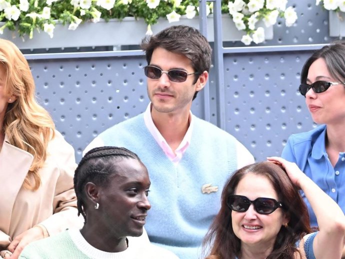Álvaro Mel en la final del Mutua Madrid Open