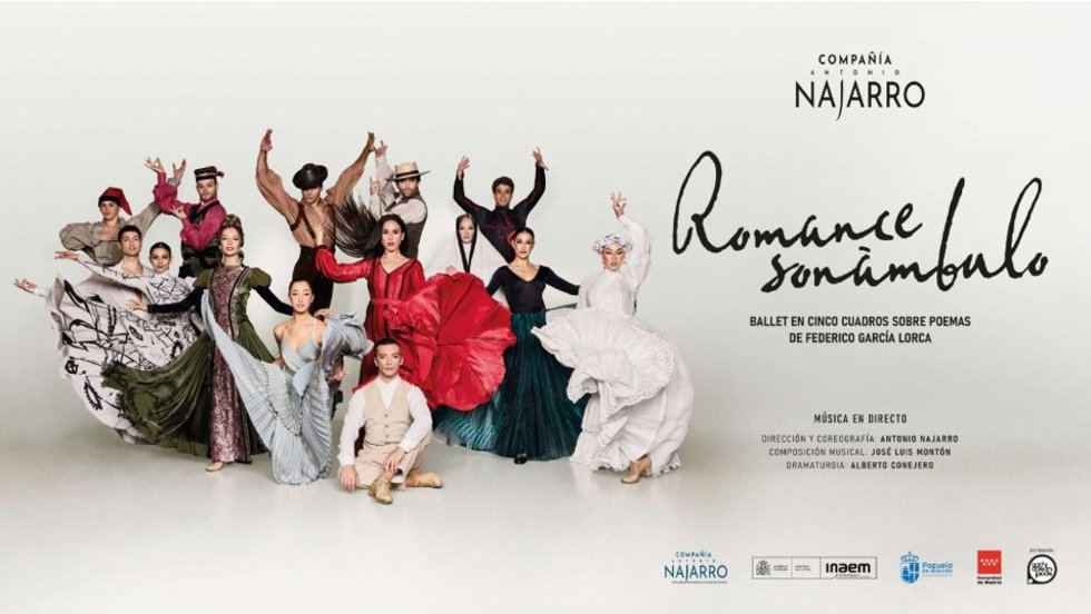 El Auditorio de León acogerá el ballet 'Romance sonámbulo', sobre poemas de Federico García Lorca.