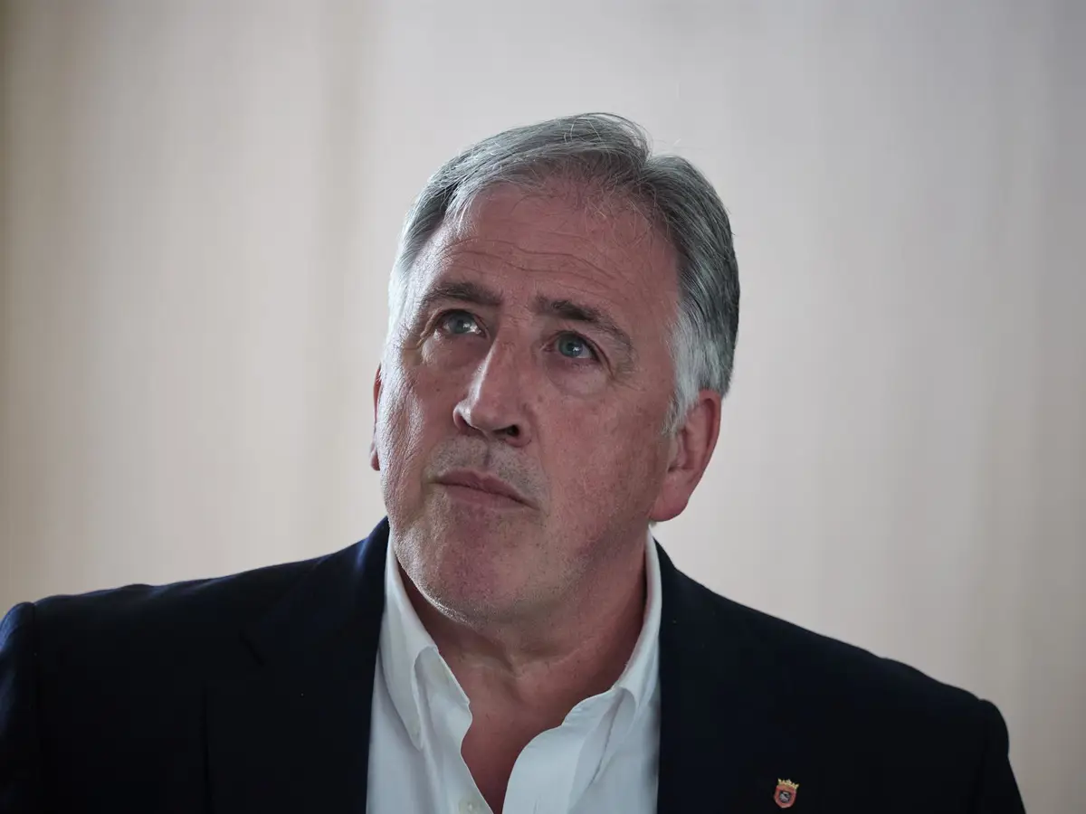 El alcalde de Pamplona, Joseba Asiron.
