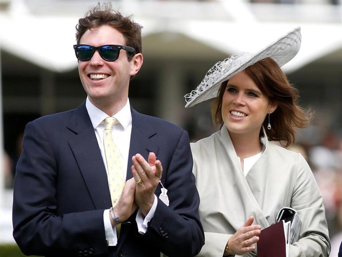 Archivo - La Princesa Eugenia de York y Jack Brooksbank en una imagen de archivo