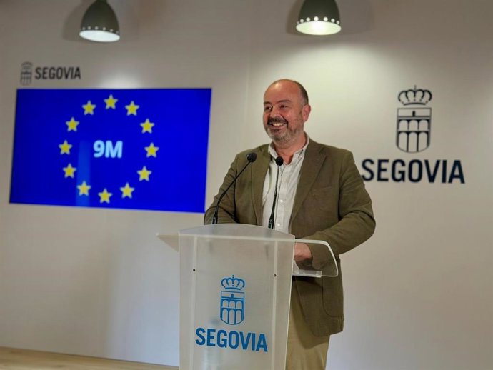El concejal de Agenda Urbana, Educación y Juventud de Segovia, Sergio Calleja.