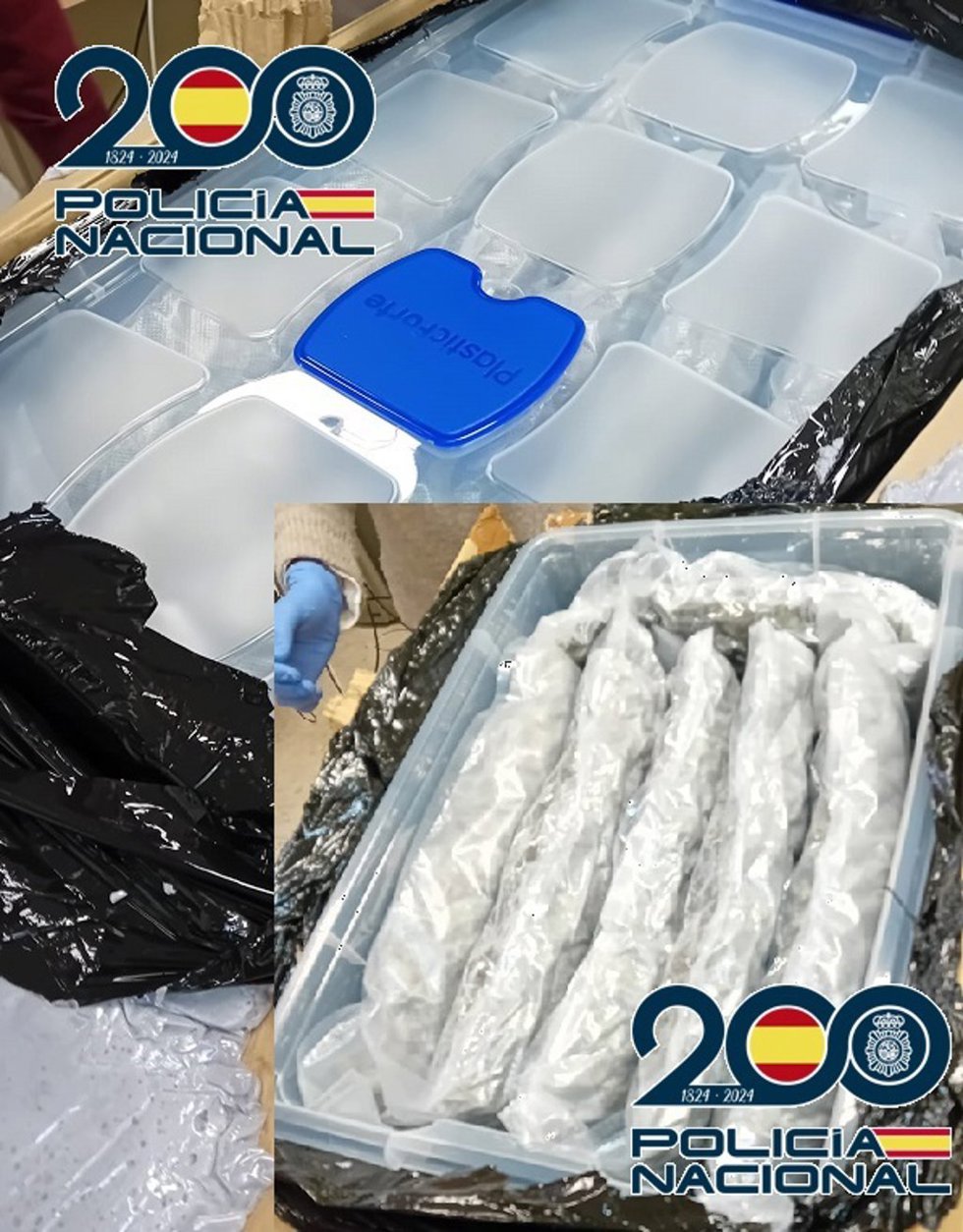 Droga intervenida en una operación policial