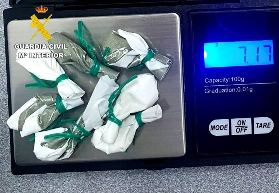 Envoltorios de cocaína