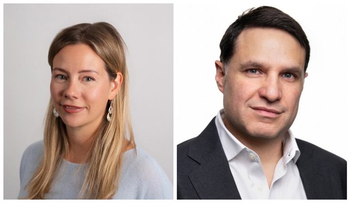 De izquierda a derecha, los gestores de Neuberger Vera German y Juan Torres.