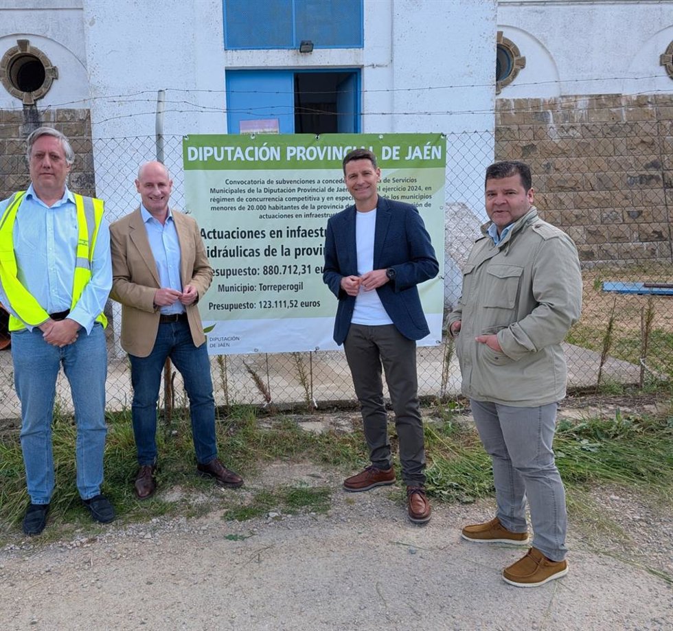Visita a las obras en Torreperogil